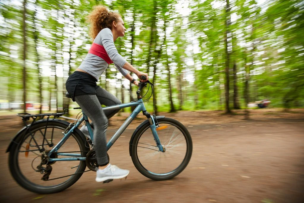 fietsen en afvallen