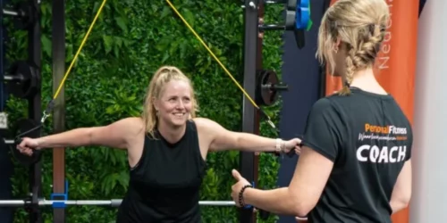 krachttraining vrouw afvallen