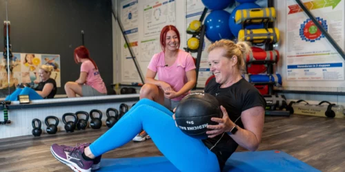 sportschool afvallen trainer