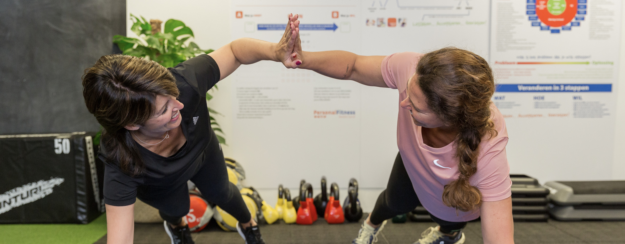 Duo training Personal Fitness Nederland